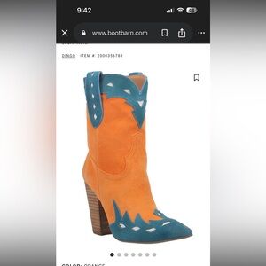 Dingo | Spicy suede underlay snip toe | 9M